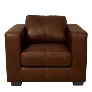 Gordon Armchair in Leather Natural by OzDesignFurniture, a Chairs for sale on Style Sourcebook