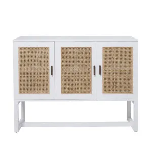 Rita 3 Door Buffet 120cm in Mike White Mindi / Rattan by OZ Design, a Sideboards, Buffets & Trolleys for sale on Style Sourcebook
