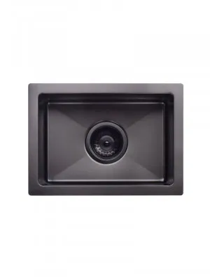Meir | LAVELLO by MEIR | GUNMETAL BLACK BAR SINK - SINGLE BOWL 382 X 272 by LAVELLO by MEIR, a Kitchen Sinks for sale on Style Sourcebook