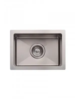 Meir | Lavello PVD BRUSHED NICKEL BAR SINK - SINGLE BOWL 382 X 272 by Meir by LAVELLO by MEIR, a Kitchen Sinks for sale on Style Sourcebook