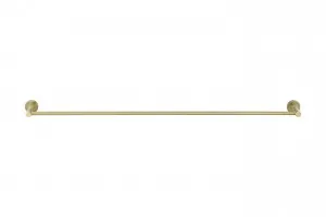 Meir | TIGER BRONZE ROUND SINGLE TOWEL RAIL by Meir, a Towel Rails for sale on Style Sourcebook