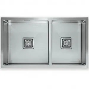 Squareline 1 &3/4 Bowl Sink Linen by Häfele, a Kitchen Sinks for sale on Style Sourcebook