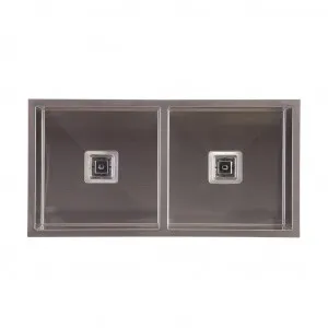 Squareline Double Bowl Sink by Häfele, a Kitchen Sinks for sale on Style Sourcebook
