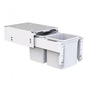 Hideaway Concelo Waste Bin 2x15 Ltr by Hideaway Bins, a Kitchen Organisers & Storage for sale on Style Sourcebook