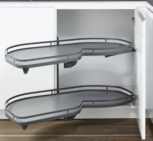 Corner Storage: LeMans II - Anthracite by Kessebohmer, a Kitchen Organisers & Storage for sale on Style Sourcebook