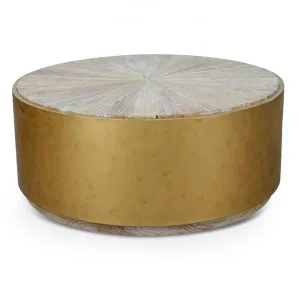 Melvin 1m Round Elm Coffee Table by Interior Secrets - AfterPay Available by Interior Secrets, a Coffee Table for sale on Style Sourcebook