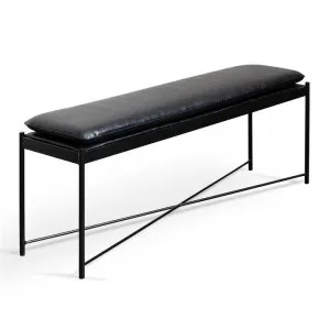 Carol Ottoman - Black by Interior Secrets - AfterPay Available by Interior Secrets, a Ottomans for sale on Style Sourcebook