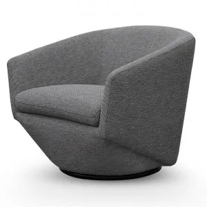Donna Swivel Lounge Chair - Graphite Grey by Interior Secrets - AfterPay Available by Interior Secrets, a Chairs for sale on Style Sourcebook