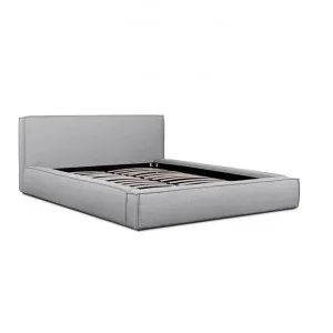 Castillo Fabric Queen Bed Frame - Pearl Grey by Interior Secrets - AfterPay Available by Interior Secrets, a Beds & Bed Frames for sale on Style Sourcebook