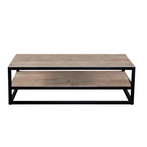 Watson Coffee Table 130cm in Reclaimed Teak by OZ Design, a Coffee Table for sale on Style Sourcebook