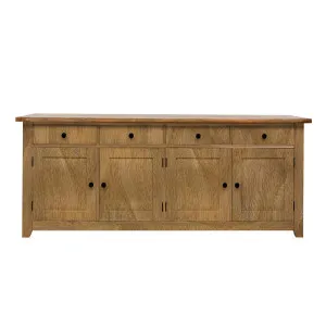 Mango Creek 4 Door Buffet 208cm in Clear by OZ Design, a Sideboards, Buffets & Trolleys for sale on Style Sourcebook