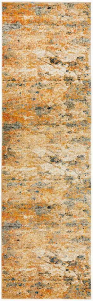 Dream Scape 860 Rust Runner Rug by Rug Culture, a Contemporary Rugs for sale on Style Sourcebook