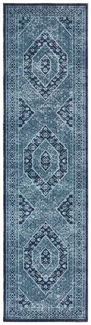 Eternal 912 Blue Runner Rug by Rug Culture, a Contemporary Rugs for sale on Style Sourcebook