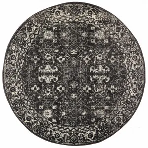 Evoke 252 Charcoal Round by Rug Culture, a Contemporary Rugs for sale on Style Sourcebook