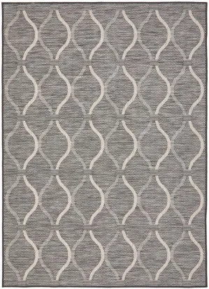 Rug Culture Terrace 5501 Black Runner Rug by Rug Culture, a Outdoor Rugs for sale on Style Sourcebook