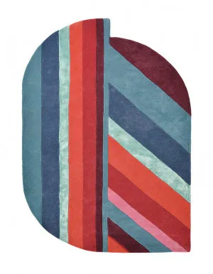 Ted Baker Jardin Blue Oval 160908 by Ted Baker, a Contemporary Rugs for sale on Style Sourcebook