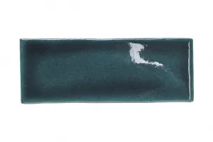Blackwater Blue Ceramic Crackle Gloss Tile by Tile Republic, a Mosaic Tiles for sale on Style Sourcebook