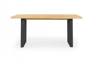 Bronte Brushed 150cm Coastal Dining Table Solid American Timber Oak, by Lounge Lovers by Lounge Lovers, a Dining Tables for sale on Style Sourcebook