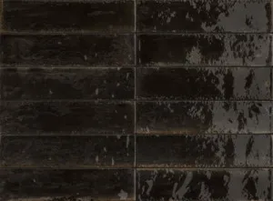 Lago Black Gloss Tile by Tile Republic, a Moroccan Look Tiles for sale on Style Sourcebook
