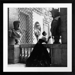 Simonetta Silk Framed Art Print by Urban Road, a Prints for sale on Style Sourcebook