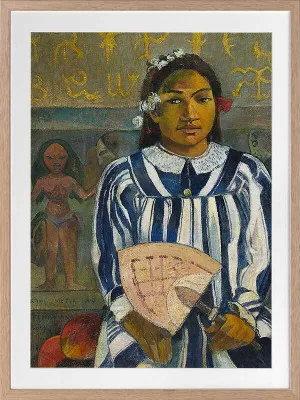 The Ancestors of Tehamana Framed Art Print by Urban Road, a Prints for sale on Style Sourcebook