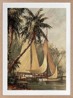 Ship to Shore Framed Art Print by Urban Road, a Prints for sale on Style Sourcebook