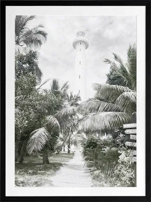 The Lighthouse Framed Art Print by Urban Road, a Prints for sale on Style Sourcebook