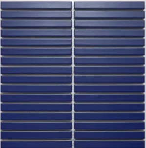 Twix Cobalt Finger Mosaic Tile by Tile Republic, a Mosaic Tiles for sale on Style Sourcebook