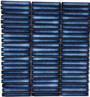 Vintage Sea Blue Finger Mosaic Tile by Tile Republic, a Mosaic Tiles for sale on Style Sourcebook