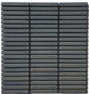 Vintage Dark Grey Finger Mosaic Tile by Tile Republic, a Mosaic Tiles for sale on Style Sourcebook