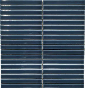 Suki Navy Stix Tile by Tile Republic, a Mosaic Tiles for sale on Style Sourcebook