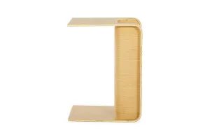 Miles Mid Century Side Table, Plywood With Oak Veneer, by Lounge Lovers by Lounge Lovers, a Side Table for sale on Style Sourcebook
