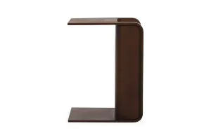 Miles Mid Century Walnut Side Table, Plywood With Oak Veneer, by Lounge Lovers by Lounge Lovers, a Side Table for sale on Style Sourcebook