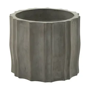 Flinders Pot Medium 42 x 36cm in Grey by OZ Design, a Baskets, Pots & Window Boxes for sale on Style Sourcebook