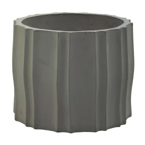 Flinders Pot Large 60 x 48cm in Grey by OZ Design, a Baskets, Pots & Window Boxes for sale on Style Sourcebook