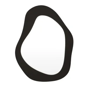 Aura Mirror 65X85cm in Black by OzDesignFurniture, a Mirrors for sale on Style Sourcebook