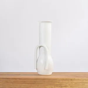 Ceramic Vase - Poppy - White by Ivory & Deene, a Decor for sale on Style Sourcebook
