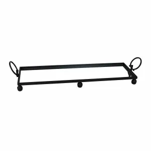 Blair Tray With Handles 94x11cm in Black by OZ Design, a Trays for sale on Style Sourcebook