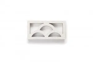 Breeze Block - Porcelain (Cloud Breeze) by GB Masonry, a Masonry & Retaining Walls for sale on Style Sourcebook