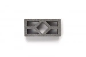 Breeze Block - Pewter (Diamond Breeze) by GB Masonry, a Masonry & Retaining Walls for sale on Style Sourcebook