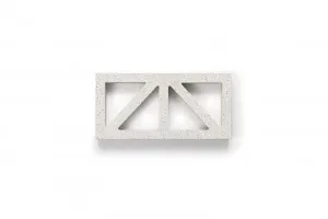 Breeze Block - Porcelain (Wedge Breeze) by GB Masonry, a Masonry & Retaining Walls for sale on Style Sourcebook
