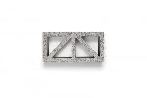 Breeze Block - Nickel (Wedge Breeze) by GB Masonry, a Masonry & Retaining Walls for sale on Style Sourcebook