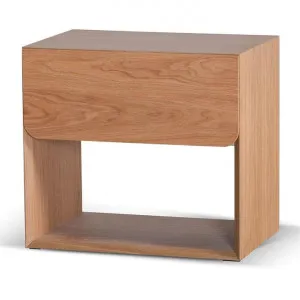 Lonny Oak Bedside Table - Natural by Interior Secrets - AfterPay Available by Interior Secrets, a Bedside Tables for sale on Style Sourcebook
