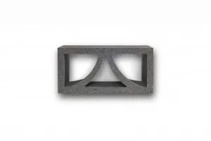 Breeze Block - Pewter (Arc Breeze) by GB Masonry, a Masonry & Retaining Walls for sale on Style Sourcebook