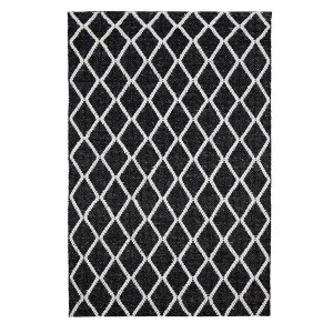 Huxley Rug 230x320cm in Black/Off White by OZ Design, a Contemporary Rugs for sale on Style Sourcebook