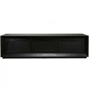 Balmain TV Unit Black - 228cm by null, a Entertainment Units & TV Stands for sale on Style Sourcebook