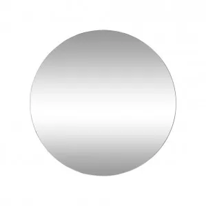 Minim Round Wall Mirror White - 90cm by null, a Mirrors for sale on Style Sourcebook