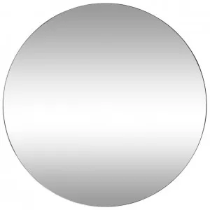 Minim Round Wall Mirror White - 120cm by null, a Mirrors for sale on Style Sourcebook