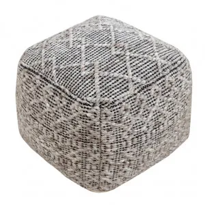 Soni Pouffe Natural - 40cm x 40cm x 40cm by null, a Ottomans for sale on Style Sourcebook