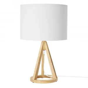 Mads Oak Table Lamp by null, a Lighting for sale on Style Sourcebook
